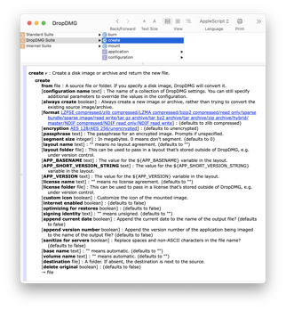 AppleScript Dictionary
