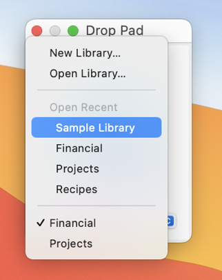 Open multiple libraries at once and quickly switch between them.