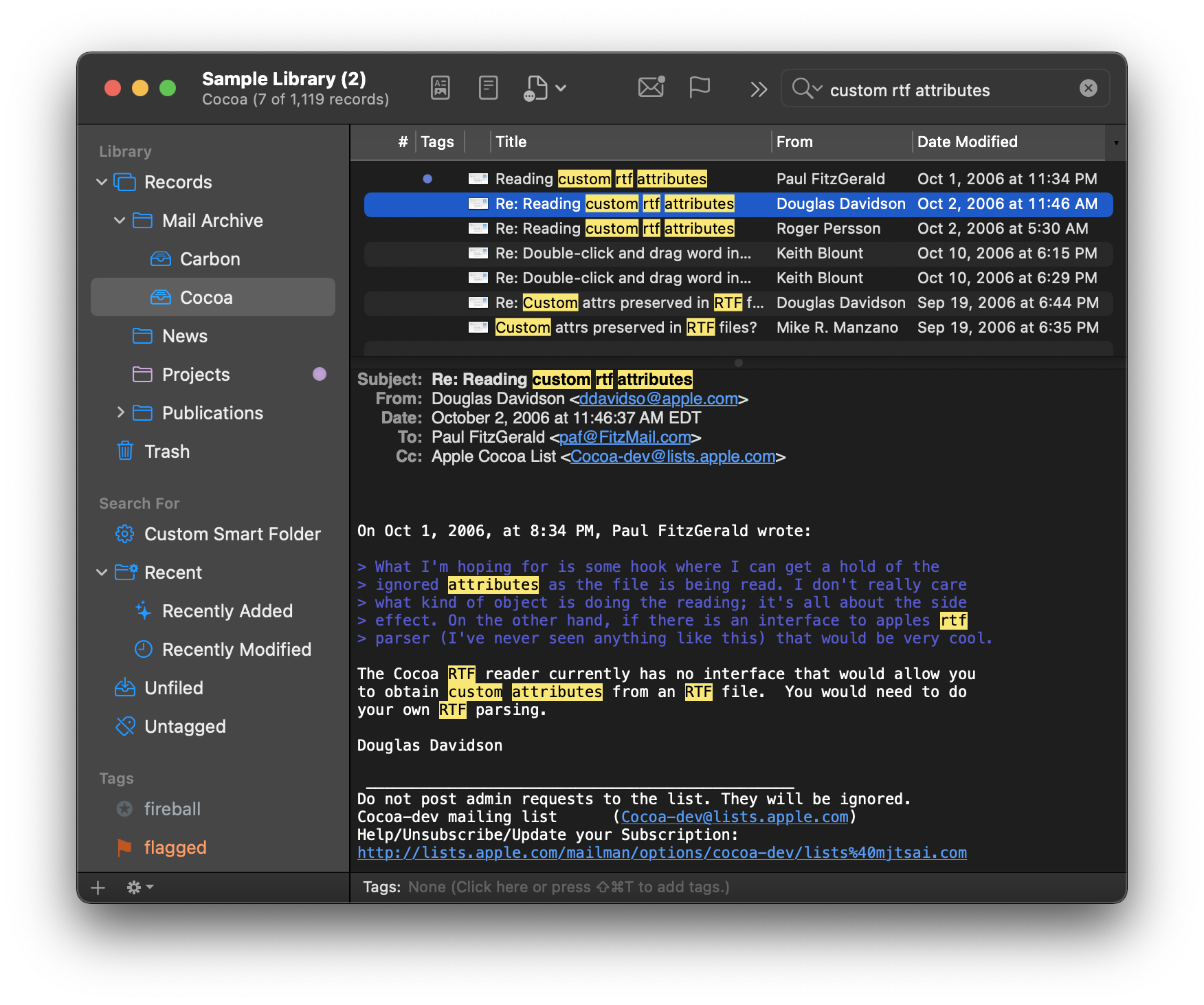 eaglefiler database extension