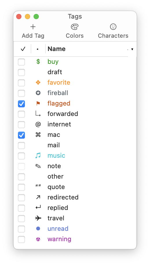 tagging in eaglefiler