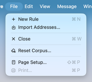 File Menu