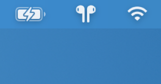 Easily connect to AirPods by clicking the icon in the menu bar or pressing a hotkey.